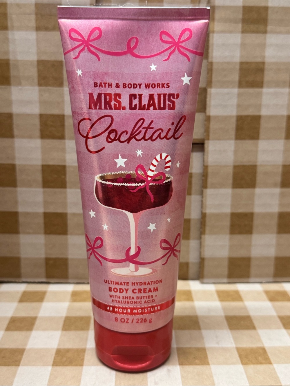 NEW B&BW Mrs. Claus’ Cocktail Ultimate Hydration Body Cream 8 oz